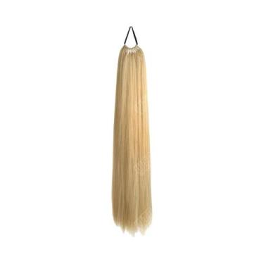 Imagem de Peruca Sintética Trançada De 24 Polegadas Com Cabelo Cacheado Para Uso