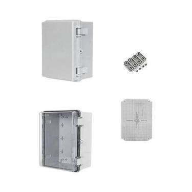 Imagem de Caixa De Junção À Prova d'Água IP66 Em Plástico ABS Com Fecho De Dobra