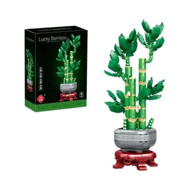 Imagem de Flores Artificiais Criativas DIY Blocos De Montar Decoração Para Casa 