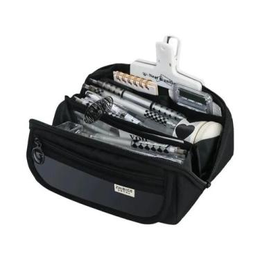 Imagem de Estojo De Lápis Prismático De Grande Capacidade, Bolsa De Material Esc