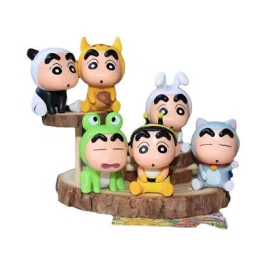 Imagem de Figura De Pijama Selvagem Crayon Shin-Chan Gk Q Versão Caixa De Presen