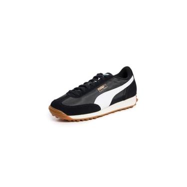 Imagem de PUMA Tênis masculino vintage Easy Rider, Preto/branco, 4