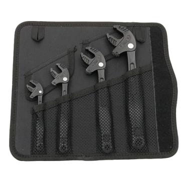 Imagem de Generic Chave Ajustável, Design de Travamento Automático Com Mecanismo de Catraca de Caranguejo para Reparo de Tubos, Manutenção Automática, Uso Doméstico, Oficina