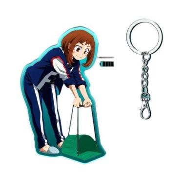 Imagem de Chaveiro Acrílico My Hero Academia 12cm, Pingente Para Mochila De Estu