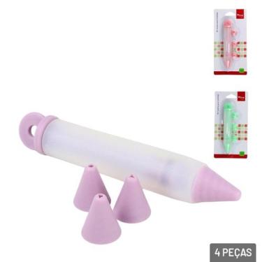 Imagem de Kit confeiteiro com canetinha 4 peças color - WINCY