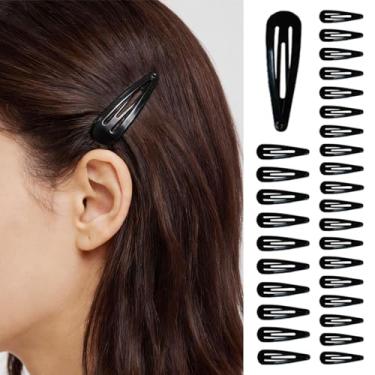 Imagem de Pacote com 40 presilhas de cabelo, presilhas de cabelo em forma de gota d'água de aderência forte para mulheres, essenciais invisíveis em forma de U, cabelo grosso e fino para uso diário, acessórios