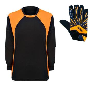 Imagem de Camisa Goleiro trb Infantil Luva DRB Laranja Infantil-Masculino
