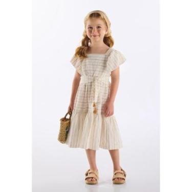 Imagem de Vestido Infantil em Algodão com Faixa Up Baby-Feminino