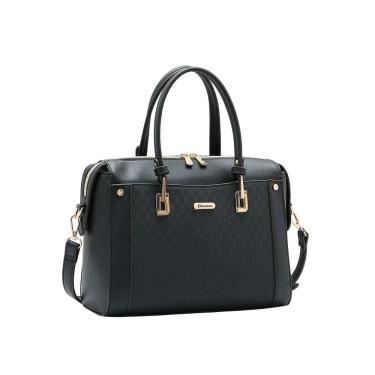 Imagem de Bolsa Textura Chic - Alça de Mão - Preto - Chenson 3485301