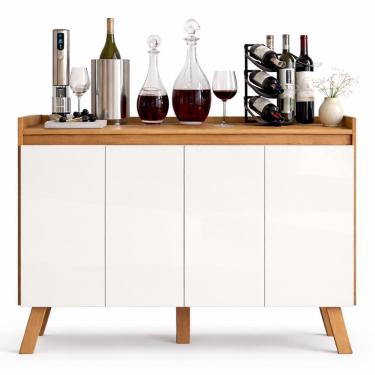 Imagem de Buffet Aparador Cancún 4 Portas - PR Móveis