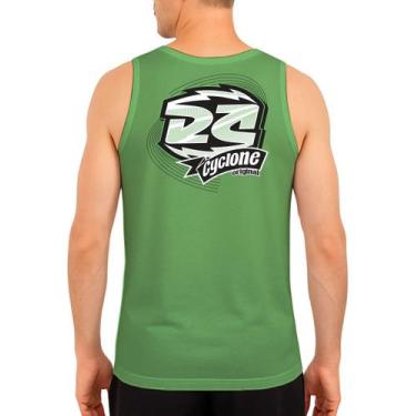 Imagem de Regata Cyclone Light Storm, Verde splash, GG