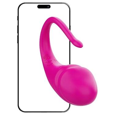 Imagem de Vibrador Bullet Shiva SI Recarregável com App Bluetooth - Controle Remoto e 9 Modos de Vibração - Silicone Premium