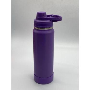 Imagem de Garrafa Térmica MS-961 800ml - Duplamente Isolada a Vácuo, Base Emborr