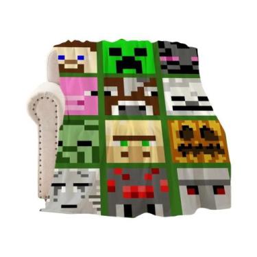 Imagem de Manta De Pelúcia Fofa Para Jogos, Sofá, Sala De Estar, Escritório, Qua