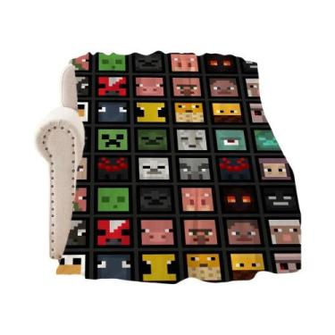 Imagem de Manta De Pelúcia Fofa Para Jogos, Sofá, Sala De Estar, Escritório, Qua