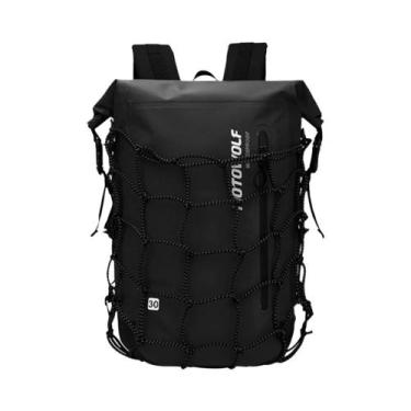 Imagem de Mochila Impermeável Unissex Para Motocicleta, Bolsa Para Capacete Inte