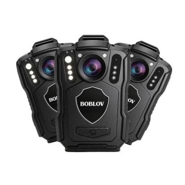 Imagem de Câmera Bodycam Policial M5 Com Gps E Visão Noturna 2k Hd - Boblov