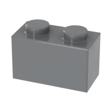 Imagem de 40 Peças Blocos De Montar DIY 1x2 Pontos ABS Educacionais Criativos Co