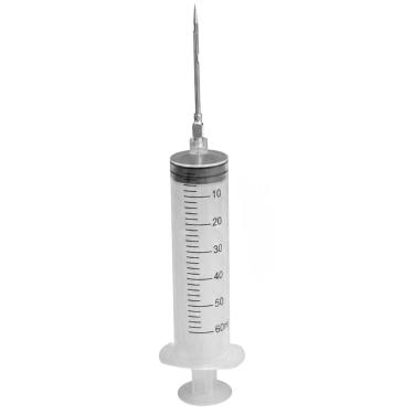 Imagem de Seringa Culinária Injetor de Temperos para Frango Carne 60ml