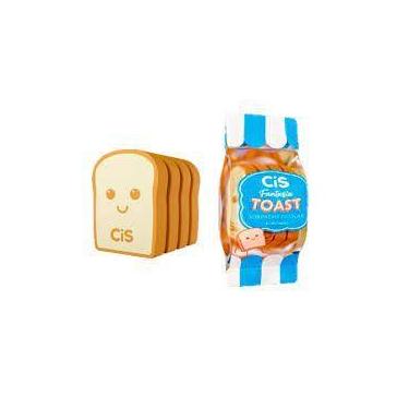 Imagem de BORRACHA CIS FANTASIA TOAST - Borracha Escolar em Formato de Torrada