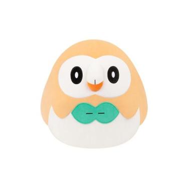 Imagem de Squishmallows - Pelúcia Rowlet De 25Cm Pokémon