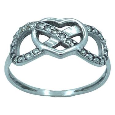 Imagem de Anel em Ouro Branco 18K com Diamantes - Joia Exclusiva - Justino Ribas