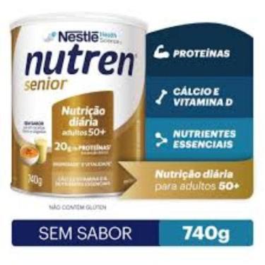 Imagem de Suplemento Nutren senior 50+ sem sabor 740g, 740g, Sem Sabor