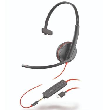 Imagem de Headset Blackwire C3215 USB-C e 3.5 mm 209750-22 Plantronics Poly