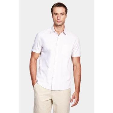 Imagem de Camisa Aramis Manga Curta Cosmo Regular Com Bolso Natural-Masculino
