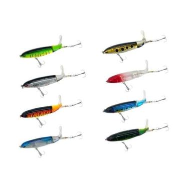 Imagem de Isca De Pesca Flutuante Whopper Plopper 10Cm 14Cm Com Olhos 3D, Isca D