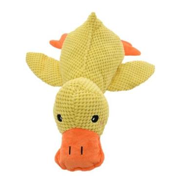 Imagem de Brinquedo para cães pelúcia pato quack quack g 45cm - Its Pet Imp, G