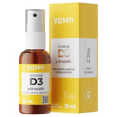 Imagem de Vitamina D3 Ydrosolv - 15ml Spray Sem Sabor - Yosen-Masculino