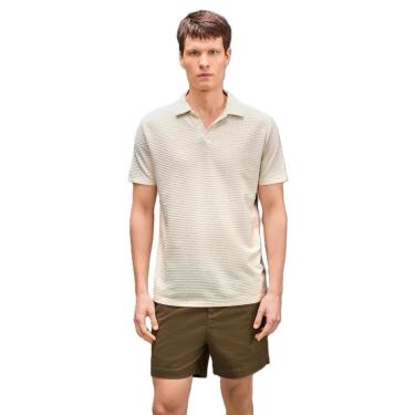 Imagem de Polo Bata Listrado Oliveiras Reserva-Masculino