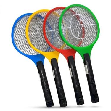 Imagem de Raquete Elétrica Mata Mosquito Recarregável - RIO