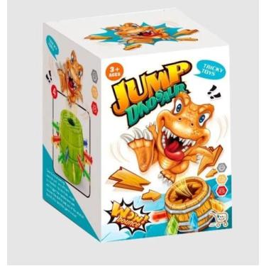 Imagem de JOGO INFANTIL PULA DINO - AVENTURA DIVERTIDA DA PAIS & FILHO Verde, Ve