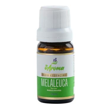 Imagem de Óleo Essencial De Melaleuca Tea Tree 100% Puro Vegano Unhas Micoses Fungos Auxilia na Oleosidade do Cabelo Espinhas Acne e Cravos