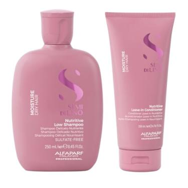 Imagem de Alfaparf Milano Semi Di LINO Kit Moisture Dry Hair Nutritive Shampoo and Conditioner Home Care