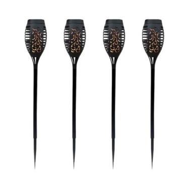 Imagem de Lanterna Solar De Chama Com 12 LEDs, À Prova d'Água, Para Jardim, Cami