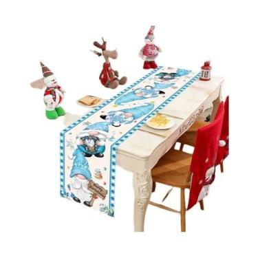 Imagem de Caminho De Mesa De Poliéster Feliz Natal 2025 Decorações De Natal E An