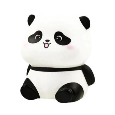 Imagem de Luminária LED Panda Fofa 2025 Nova Lâmpada De Plástico Para Decoração 