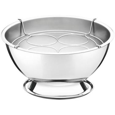 Imagem de Champanheira Tramontina Service Aço Inox Suporte 4 Garrafas 36cm 12,4l