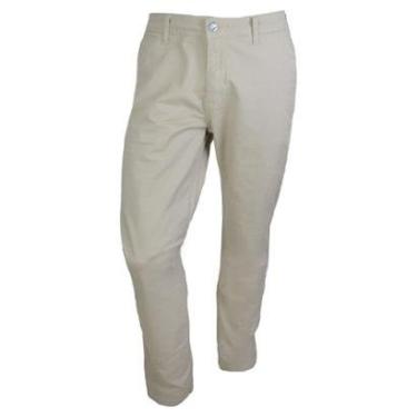 Imagem de Calça Sarja Masculina Specific Regular Bege - 19135-Masculino