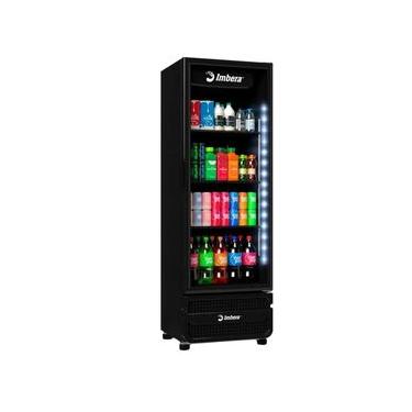Imagem de Refrigerador Imbera Inverter Porta De Vidro Full Black Vrs16 485l Bivolt
