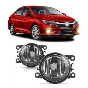 Imagem de Par Farol De Milha Universal Honda City 2015 2016 2017 2018 2019 - Uni