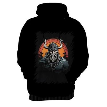 Imagem de Blusa de Frio Guerreiro Viking Nórdico Tribo 15 - Kasubeck Store®, GG