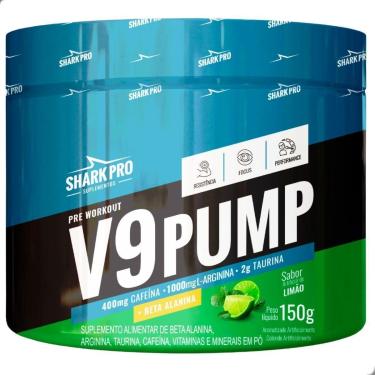Imagem de Pre Workout V9 Pump Energy 150g Shark Pro-Unissex