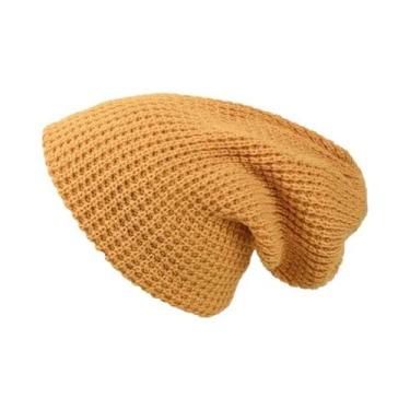 Imagem de Gorro De Malha Masculino Quente E À Prova De Vento, Estiloso E Versáti