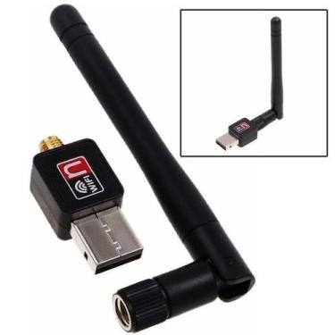 Imagem de Adaptador Rede Sem Fio Antena 6dbi Wifi/wlan Usb 600mbps - DEX