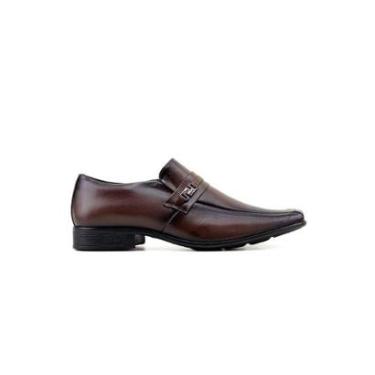 Imagem de Sapato Social Jota Pe 45022 Couro Marrom-Masculino