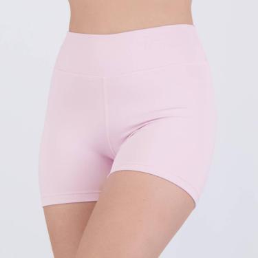 Imagem de Shorts Fila Flat Life Feminino Rosa Claro-Feminino